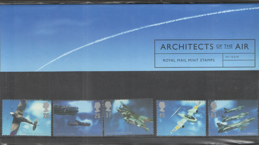 (image for) 1997 Architects of the Air - Aircraft Designers Royal Mail Presentation Pack 277